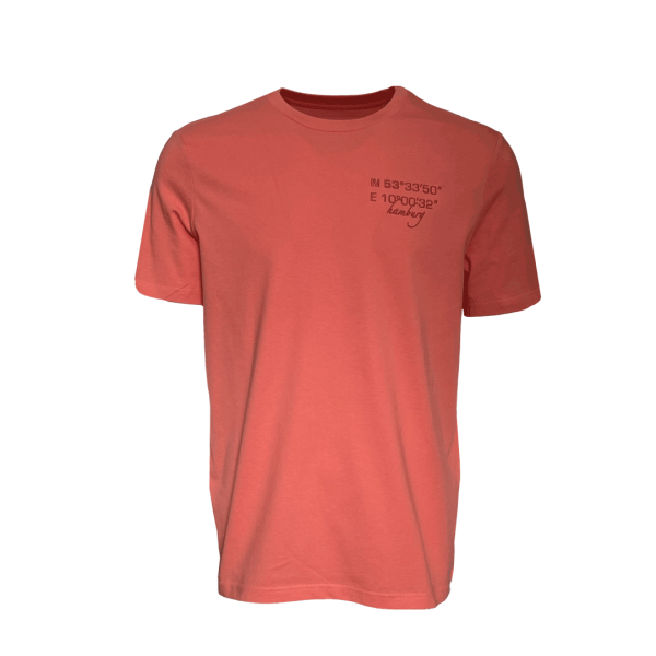 T-Shirt FRESH Herren Rot-Orange