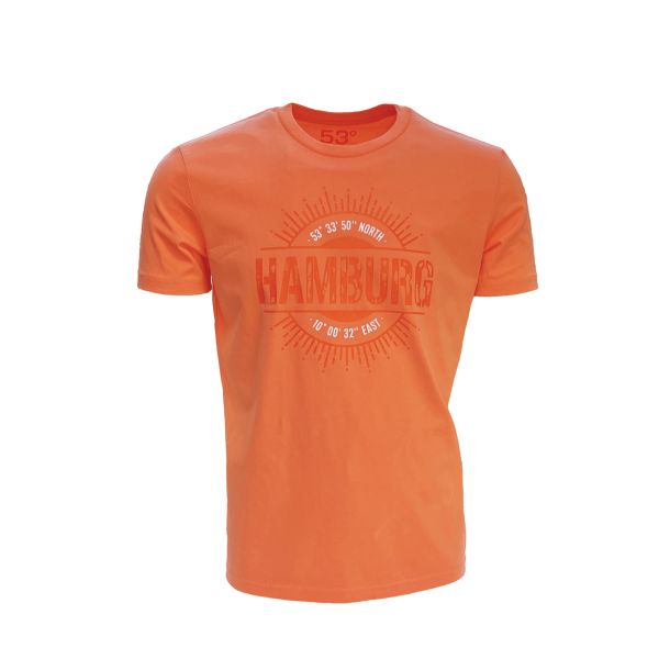 T-Shirt SUNNY Herren Melon-Orange