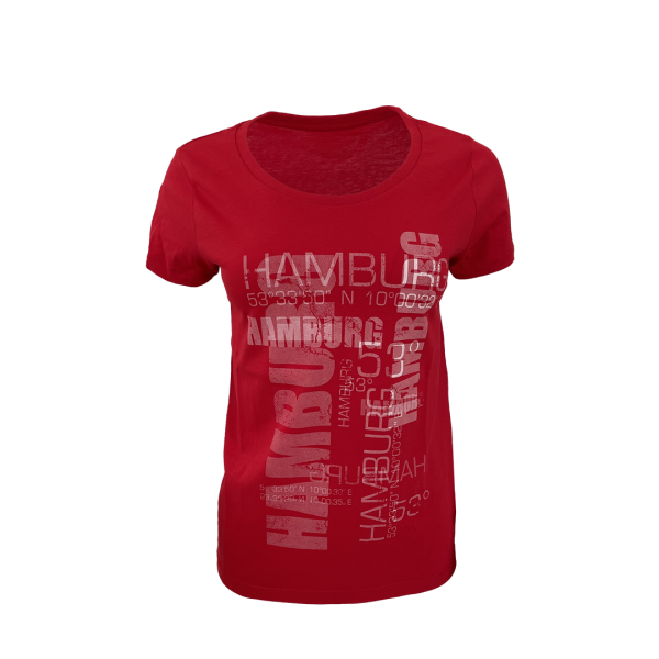 T-Shirt TYPE Damen Rot